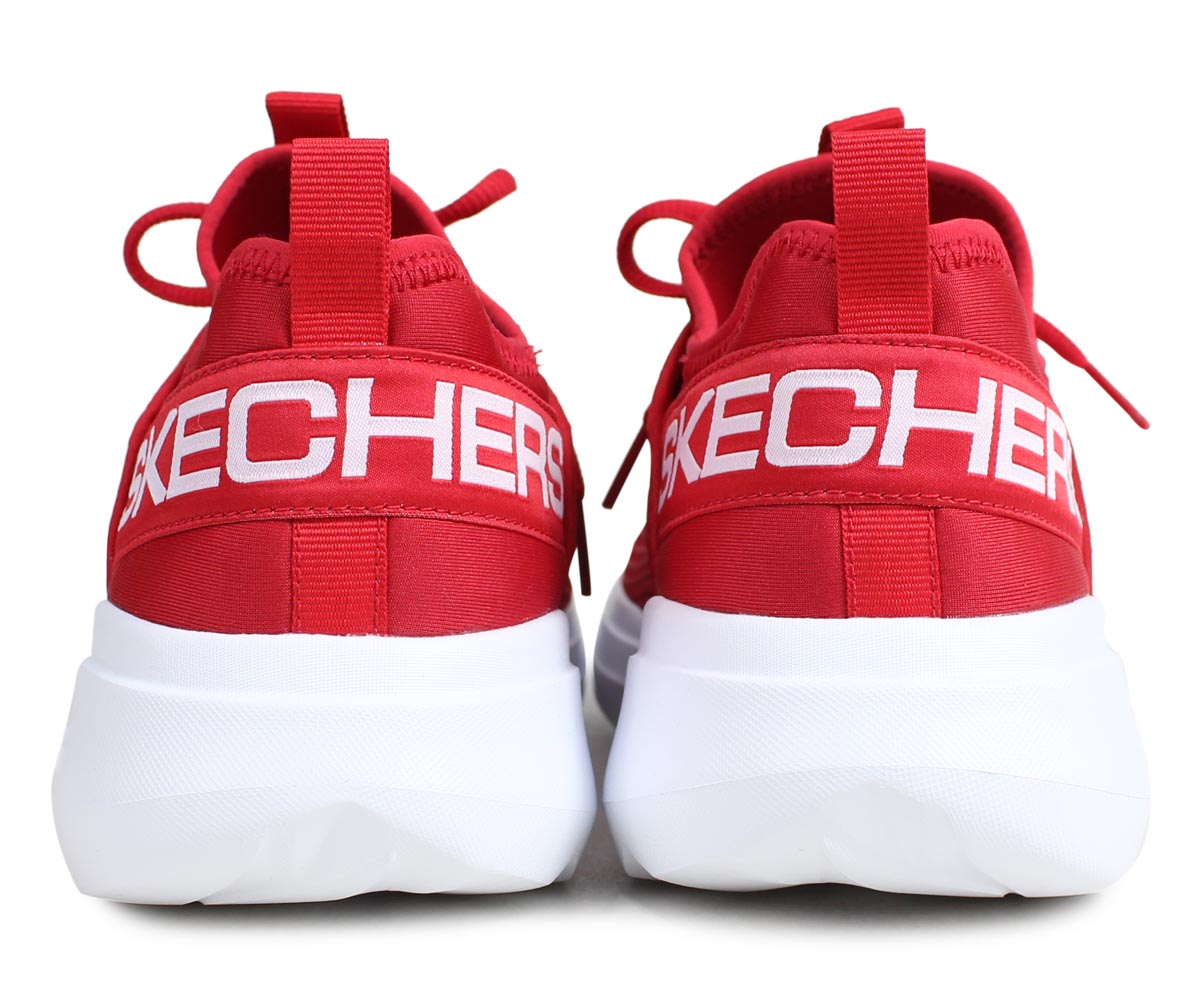 skechers on the go red