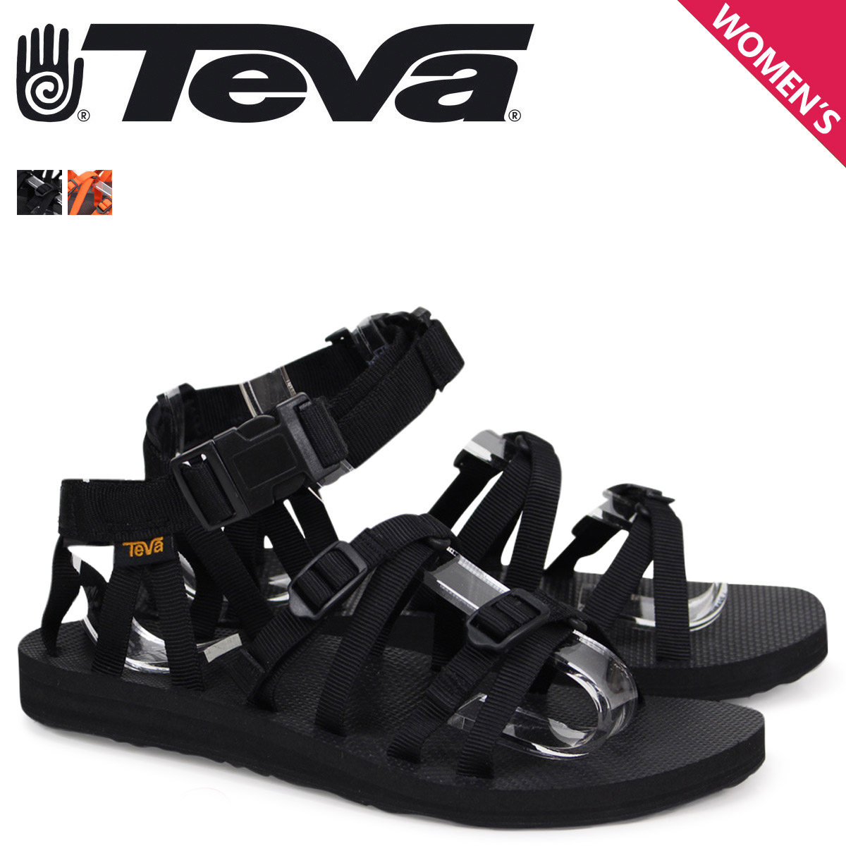 teva black sandals