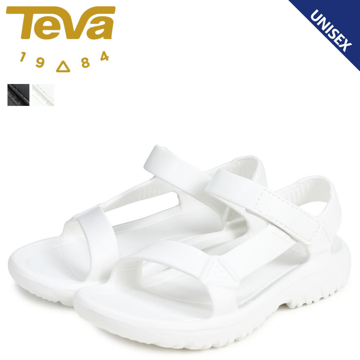 Teva テバ ハリケーン サンダル メンズ レディース Hurricane Drift ブラック ホワイト 黒 白 最大62 Offクーポン