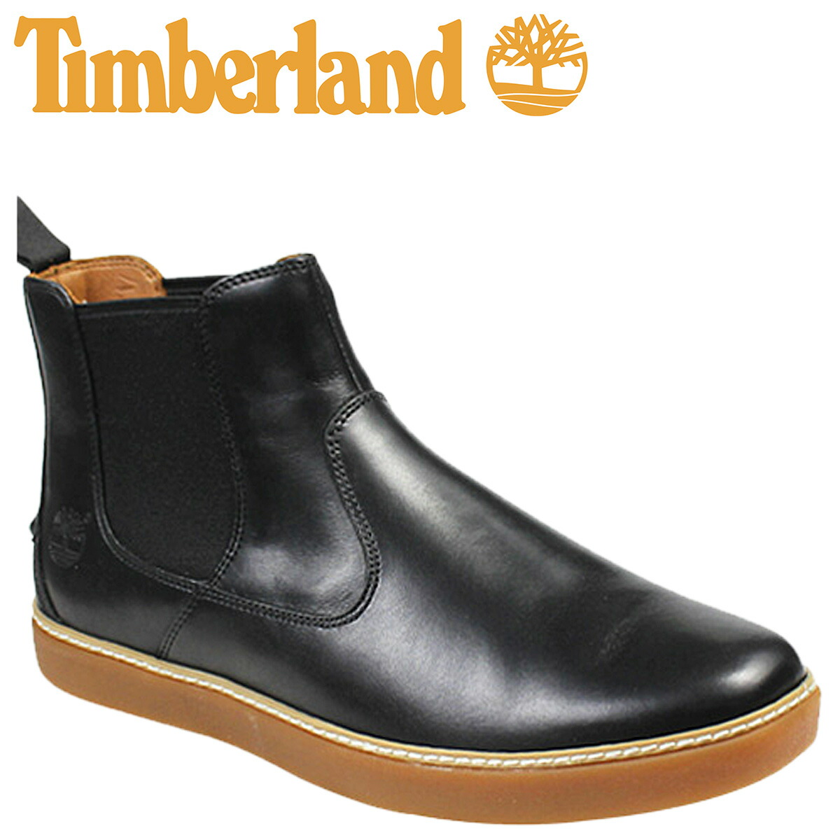 leather timberland chelsea boots mens