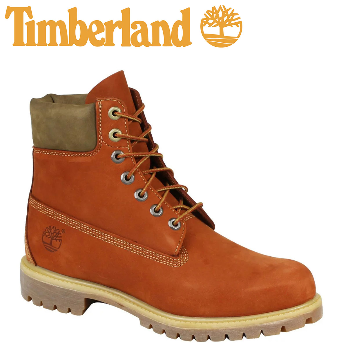 楽天市場 ティンバーランド Timberland ブーツ メンズ 6インチ 6inch Premium Waterproof Boots A17yc Wワイズ プレミアム 防水 オレンジ スニークオンラインショップ