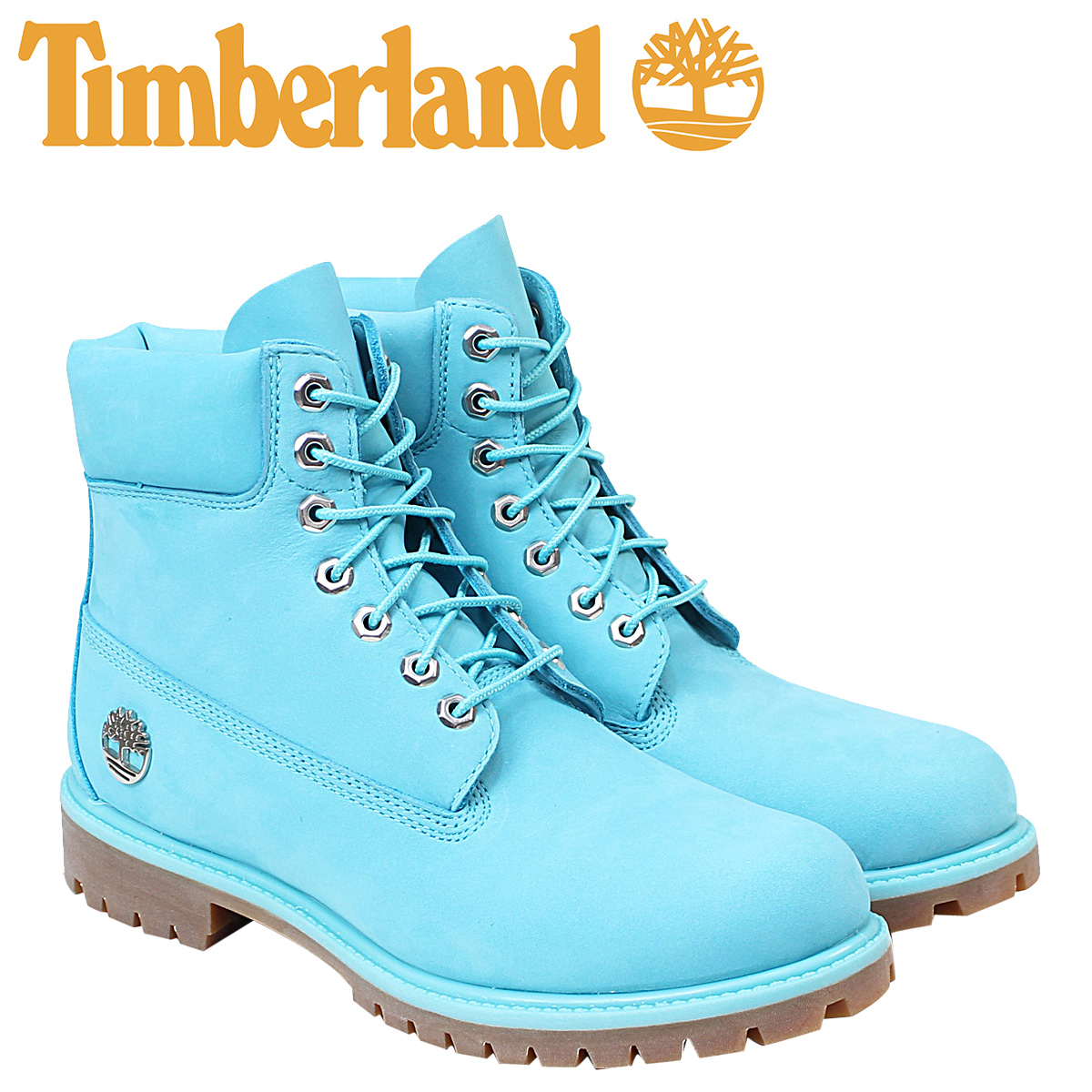 turquoise timberland boots