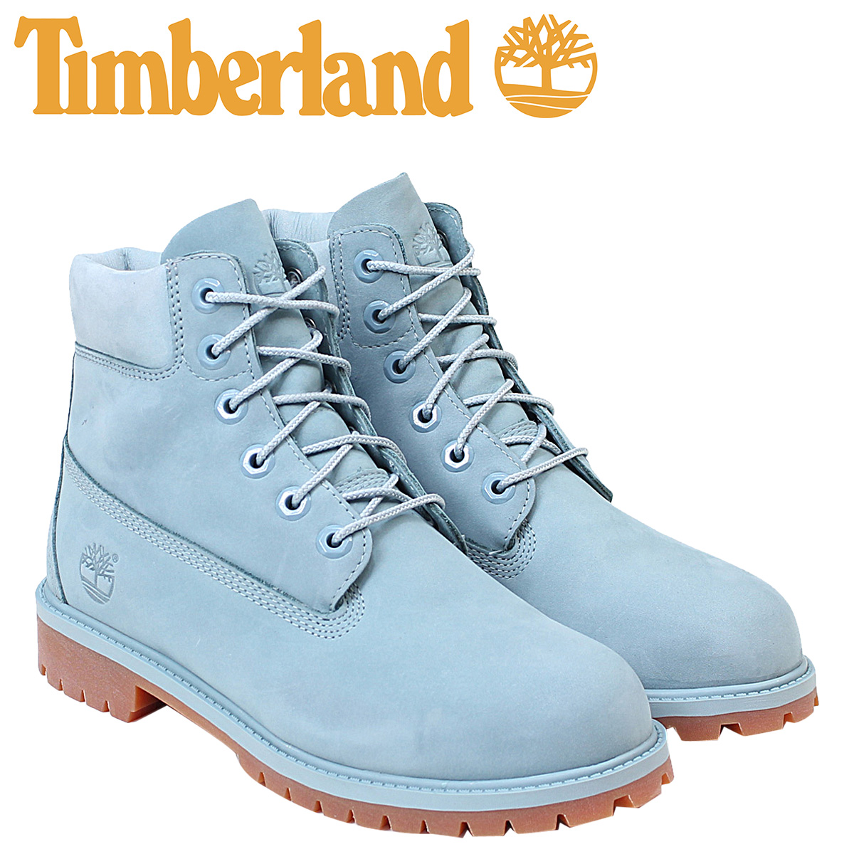 baby blue timberlands