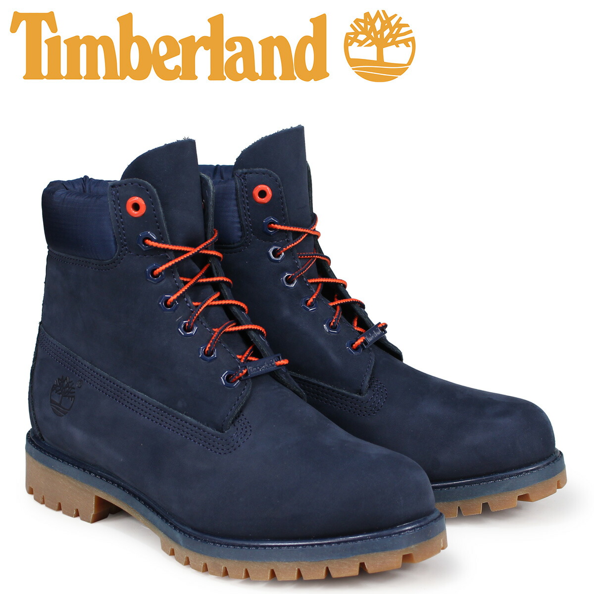 ティンバーランド Timberland ブーツ メンズ 6インチ 6-INCH PREMIUM BOOTS A1U7X Wワイズ ネイビー