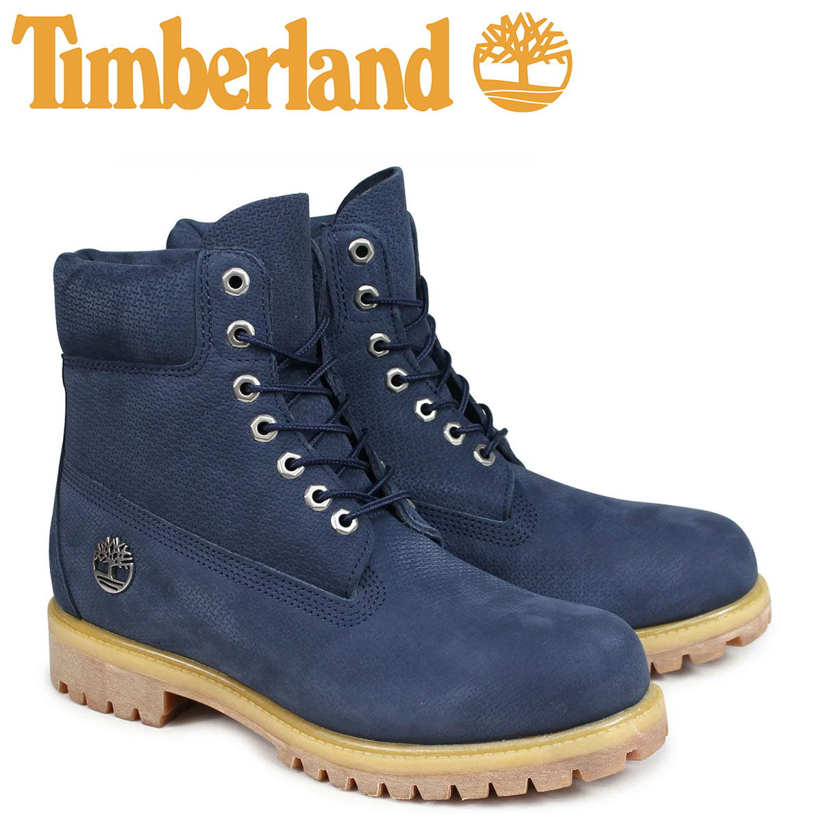 楽天市場 最大00円offクーポン ティンバーランド Timberland ブーツ メンズ 6インチ 6inch Premium Boot A1u Wワイズ プレミアム ネイビー スニークオンラインショップ