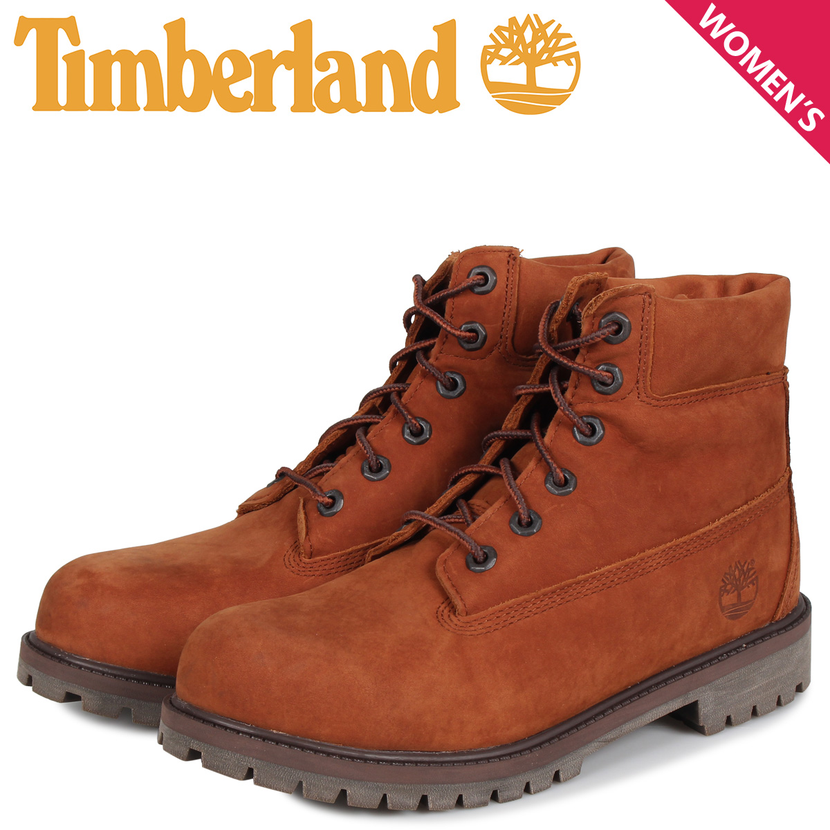 87％以上節約 ティンバーランド Timberland ブーツ レディース 6インチ プレミアム JUNIOR 6INCH PREMIUM  WATERPROOF BOOT ブラウン A2BKM fucoa.cl