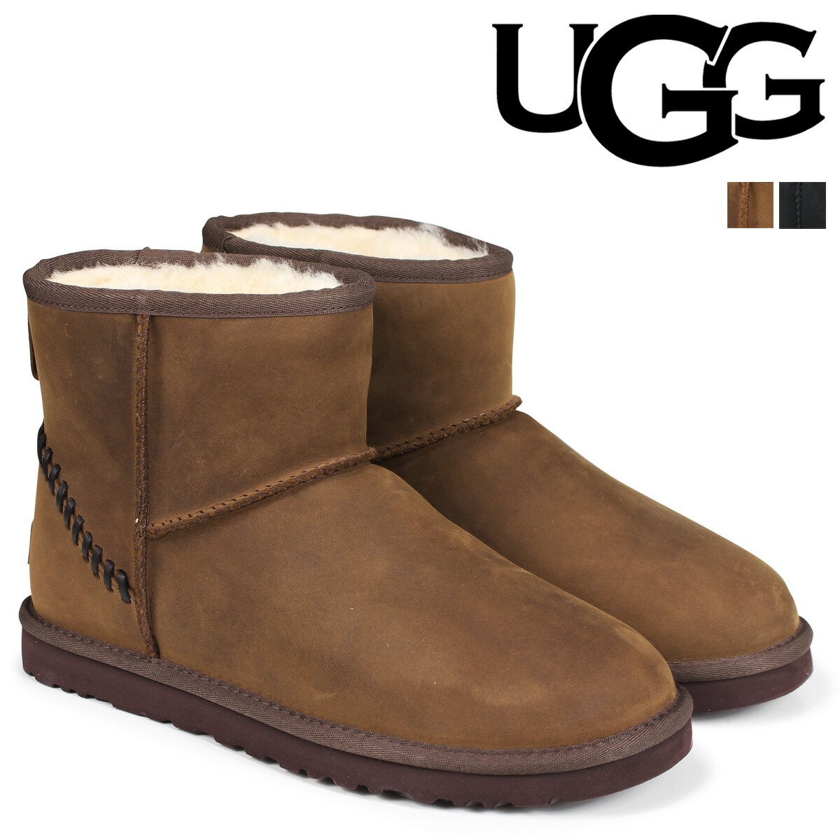 メンズ ムートンブーツ スニークオンラインショップ Air ミニ Mini ムートンブーツ ムートンブーツ スニーカー クラシック Ugg アグ アグ Deco ミニ クラシック Ugg Mens メンズ 25cm 30cm あす楽対応 Classic 送料無料