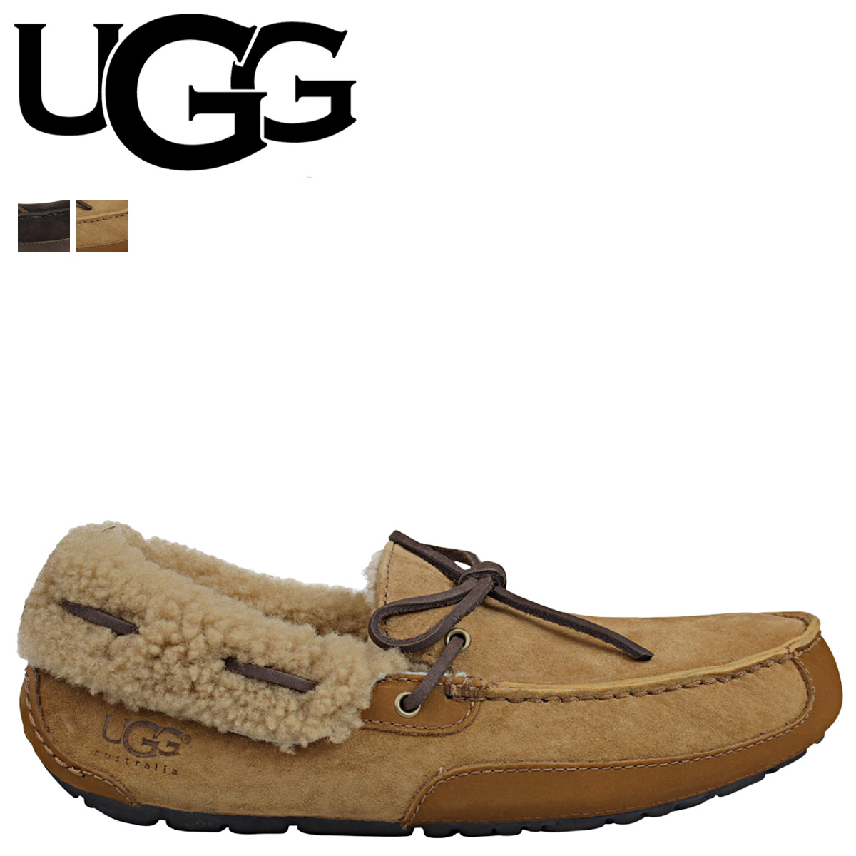 Sneak Online Shop Ugg アグモカシンメンズスリッポンフレミング