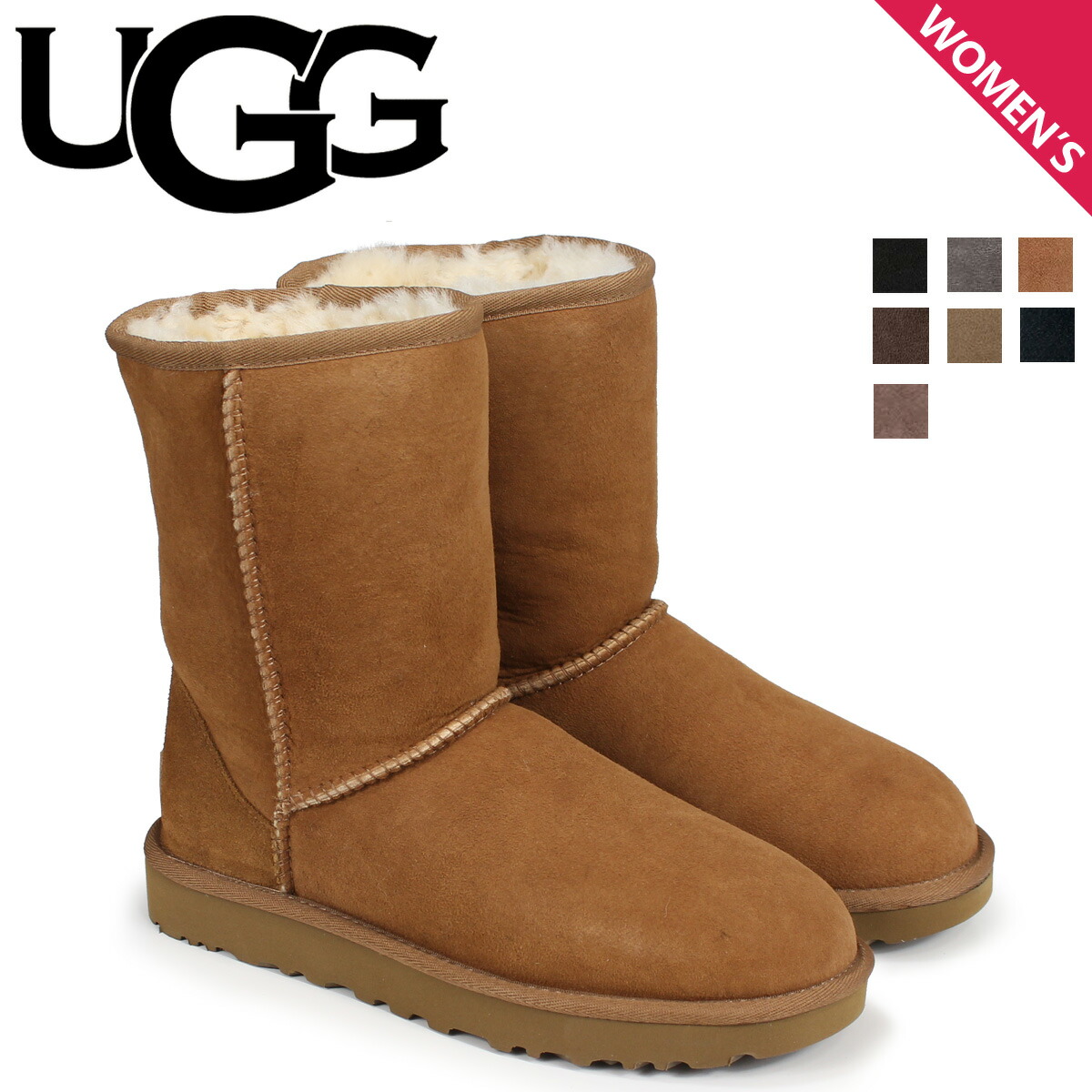 円高還元靴グランドセール UGG アグ ムートンブーツ クラシック ショート 2