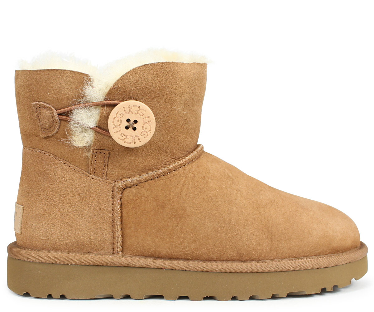 かわいい！ UGG アグ ムートンブーツ ミニベイリー ボタン MINI BAILEY BUTTON II 1016422 レディース fucoa.cl