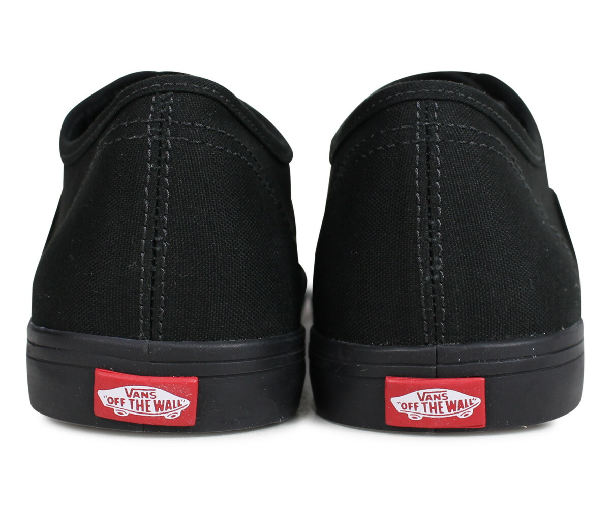 vans authentic lo pro black black