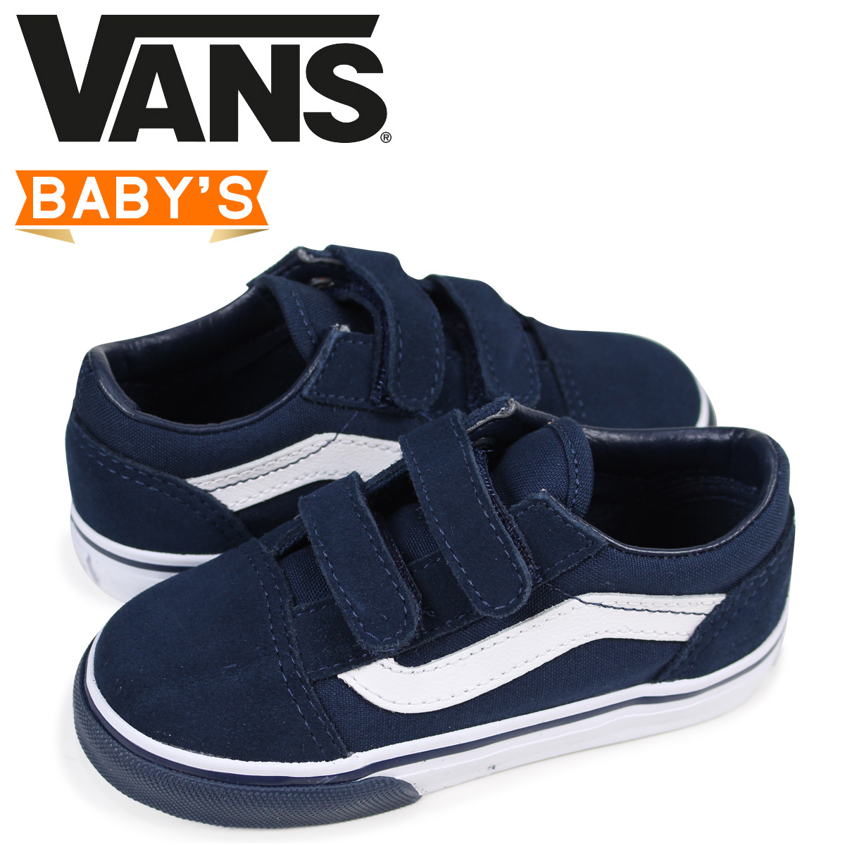 blue velcro vans