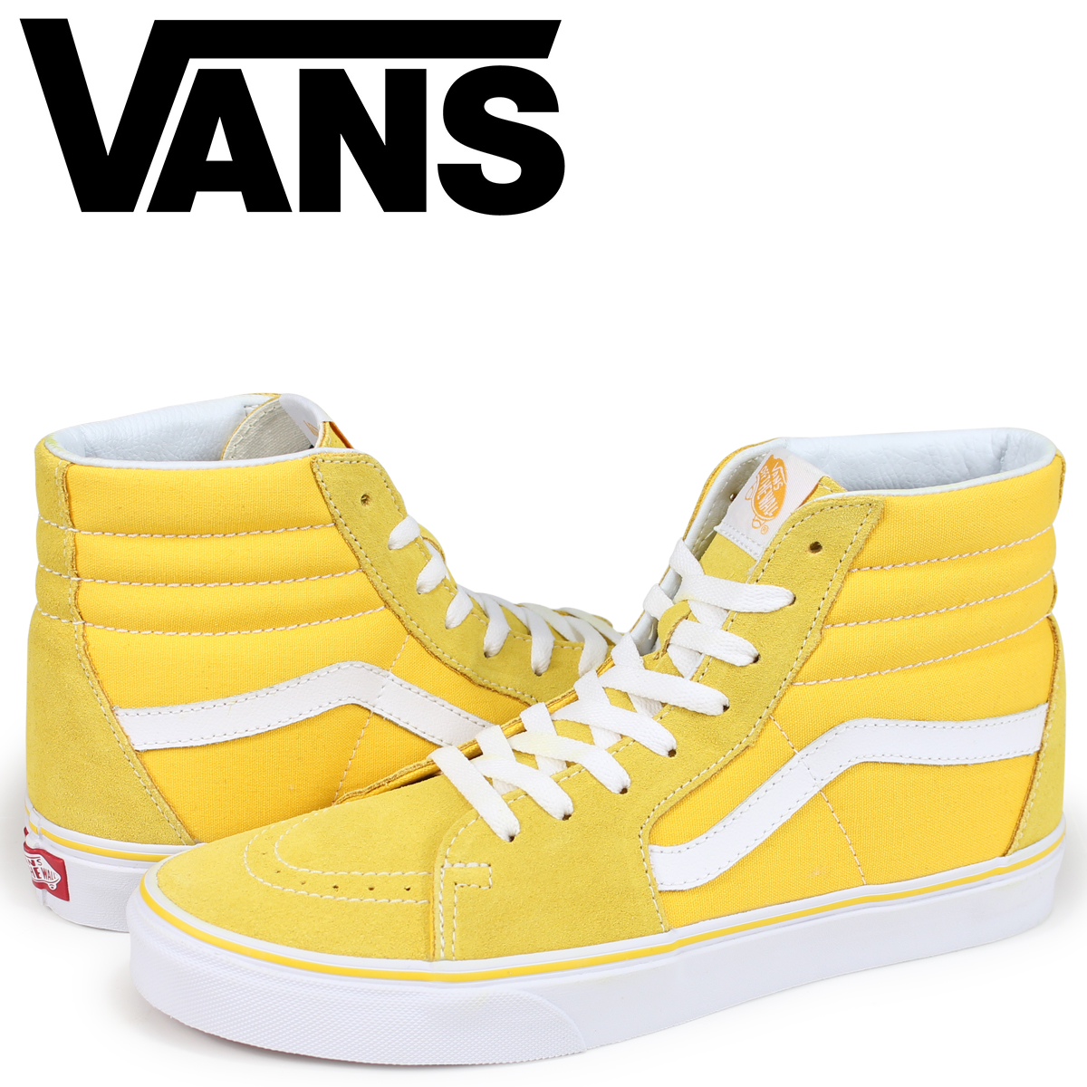 vans sk8 hi yellow