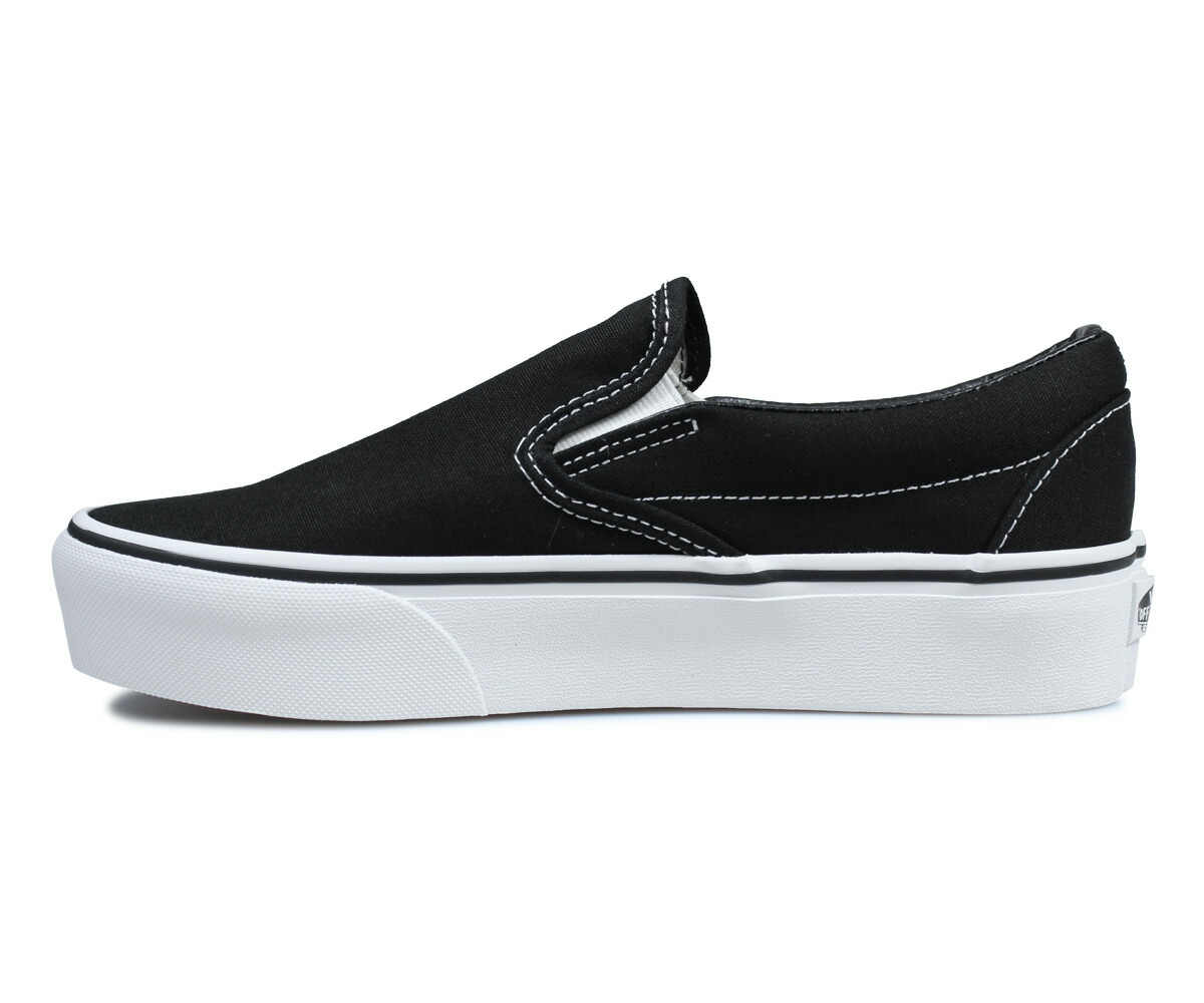 Vans ヴァンズ スリッポン 古典音楽 スニーカー メンズ レディース バンズ 厚底 Classic Slip On Platform ニグロ 護摩の灰 Vneblk Cannes Encheres Com