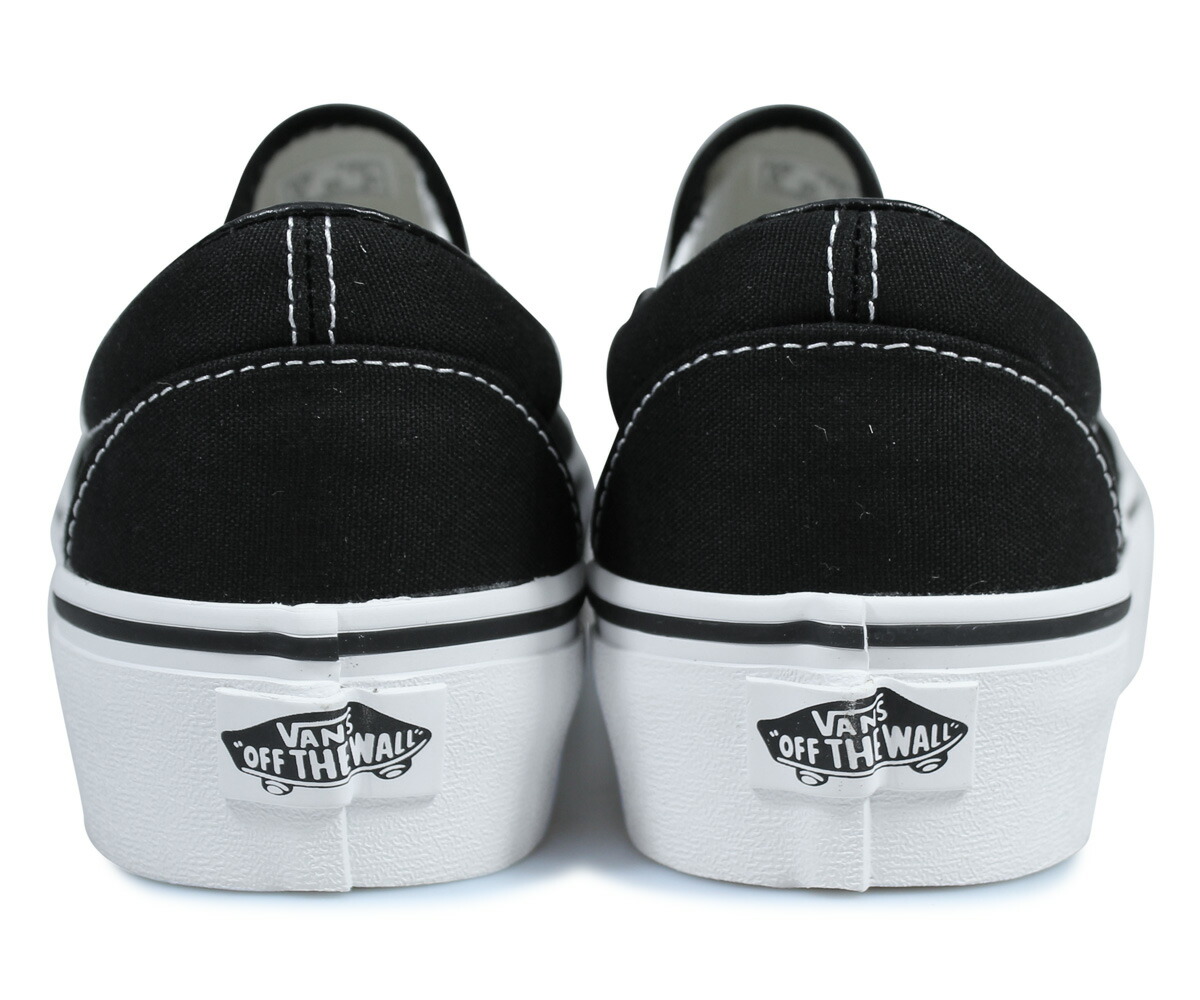 Vans ヴァンズ スリッポン 古典音楽 スニーカー メンズ レディース バンズ 厚底 Classic Slip On Platform ニグロ 護摩の灰 Vneblk Cannes Encheres Com