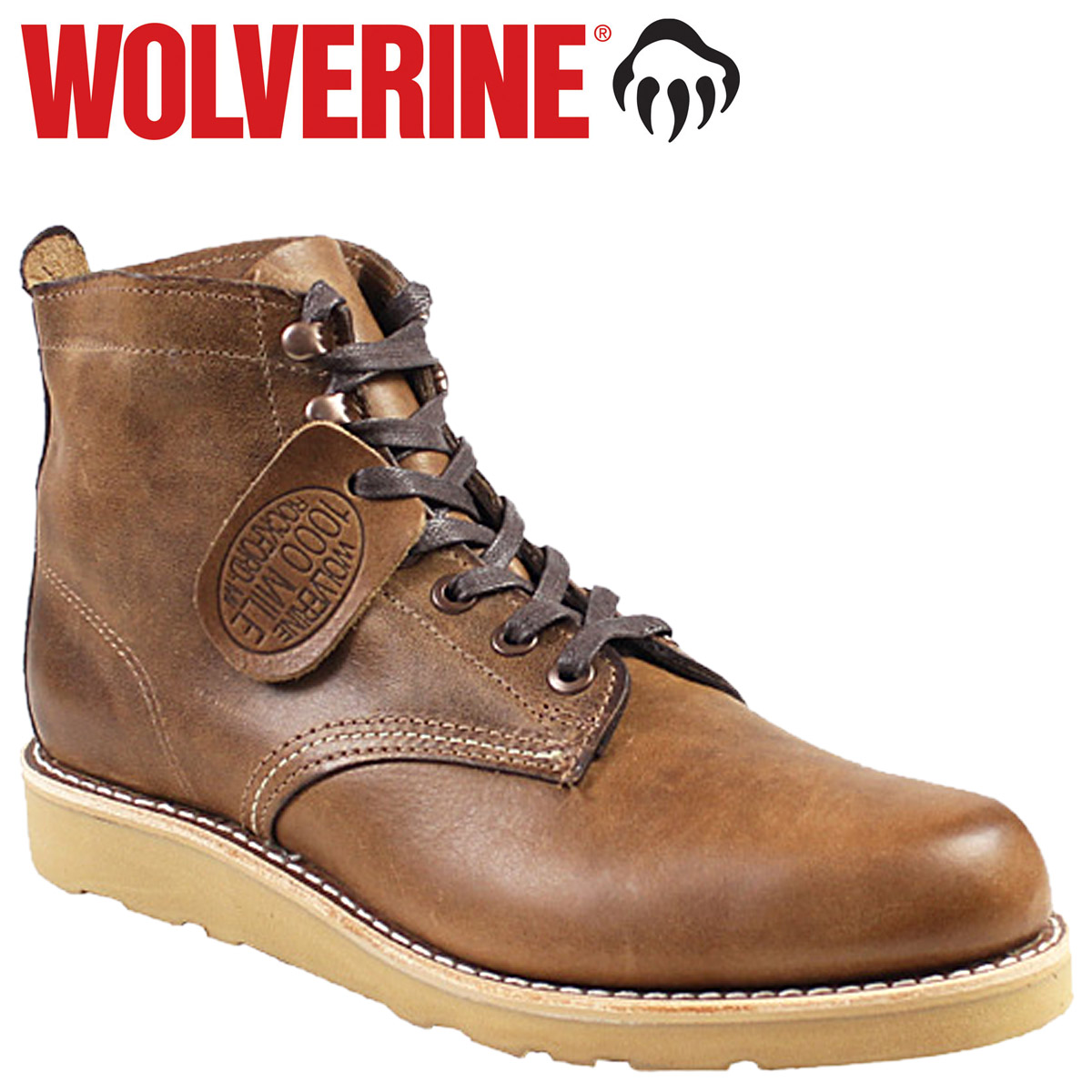 楽天市場 ウルヴァリン Wolverine 1000マイル ブーツ 1000mile ワークブーツ Prestwick Wedge Boot Dワイズ W ブラウン スニークオンラインショップ