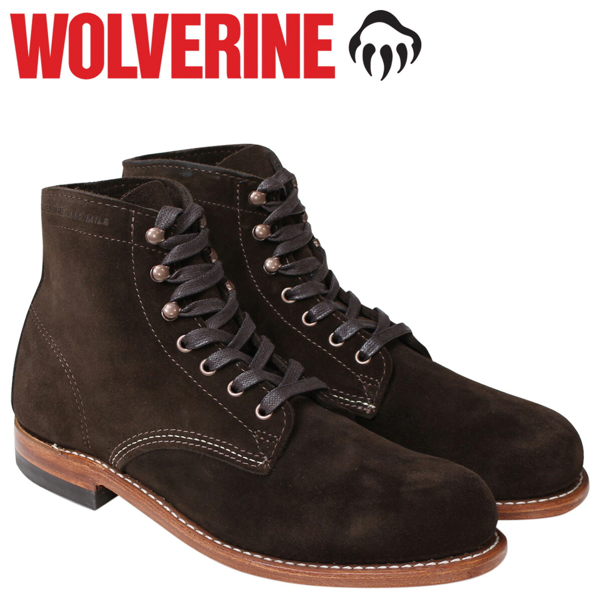 wolverine casual boots