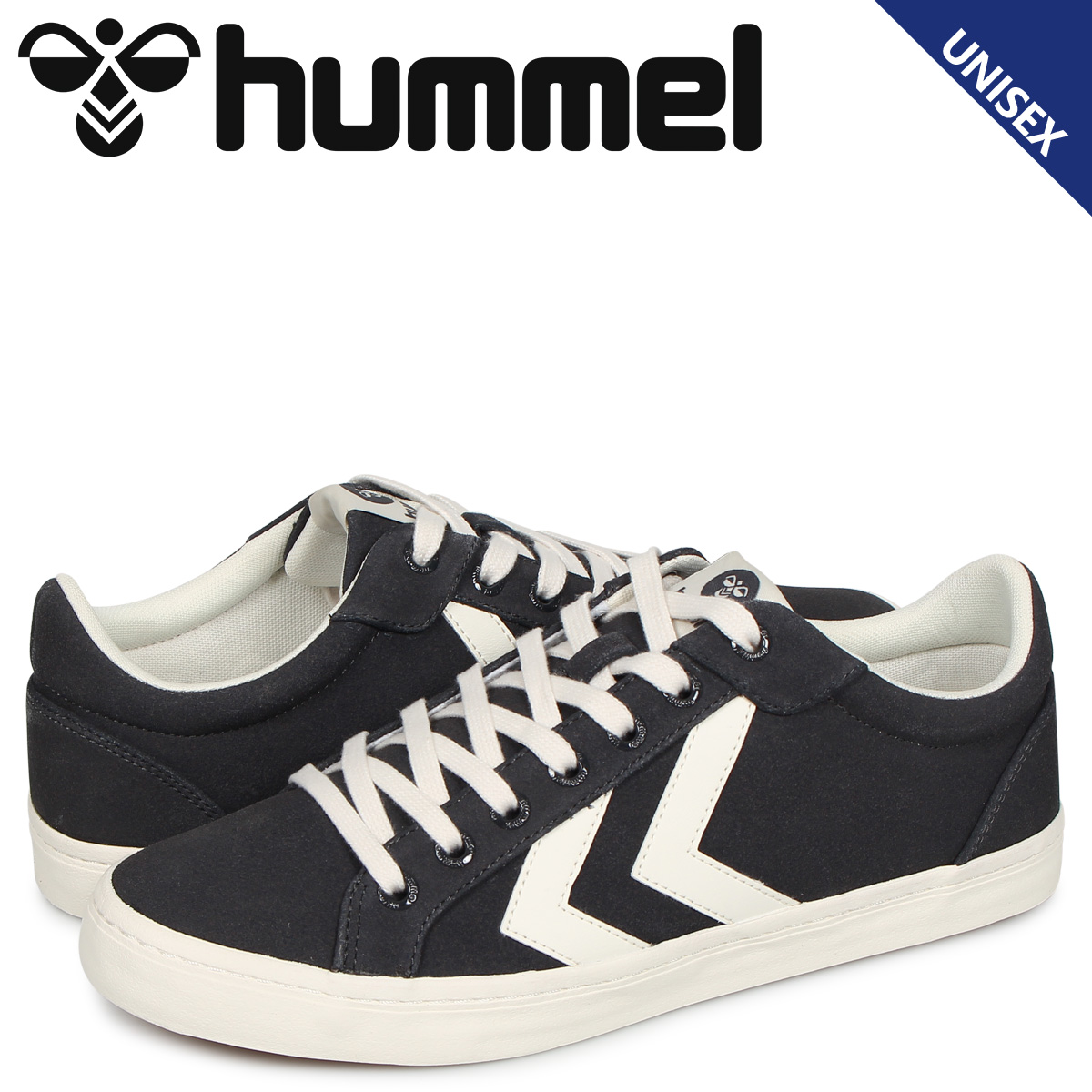 ヒュンメル Hummel デュース コート スニーカー メンズ レディース Deuce Court グレー Hm6425 2366 送料無料