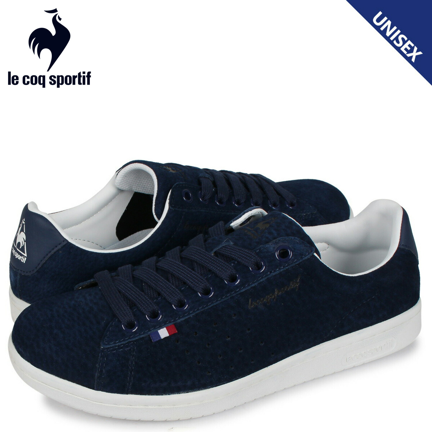 ルコック スポルティフ Le Coq Sportif スニーカー メンズ レディース La ローラン Roland Le ネイビー Ql1pjc18nv クリスマスツリー特価