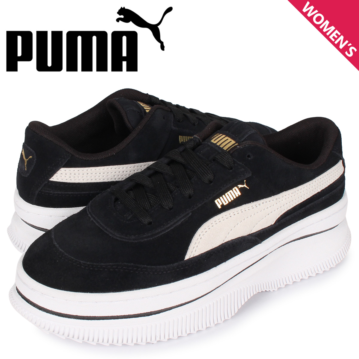 新作人気 Puma プーマ デバ 03 黒 ブラック Wns Suede Deva スウェード デヴァ レディース スニーカー スエード Zzz Puma dlabs Com