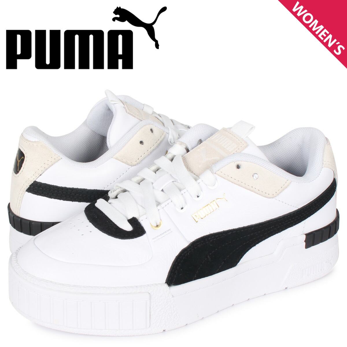 人気ブランドを 最大1000円offクーポン プーマ Puma カリ スポーツ ヘリテージ スニーカー レディース Cali Sport Heritage Wns ホワイト 白 01 スニークオンラインショップ 注目ブランド Werther Com Br