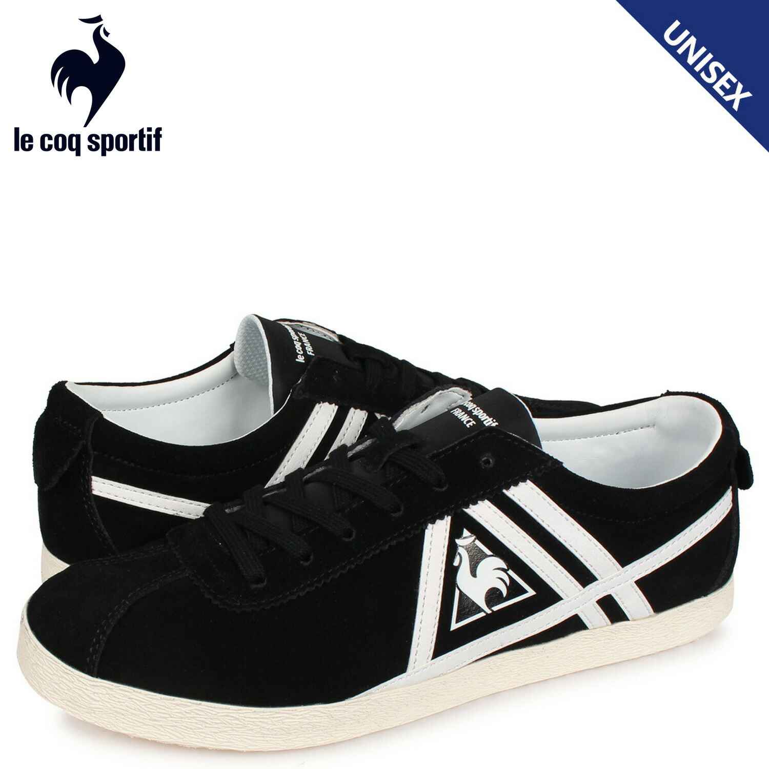 ルコック スポルティフ Le Coq Sportif La パピヨン スニーカー メンズ レディース Papillon ブラック 黒 Ql1ojc62bk 注目ショップ