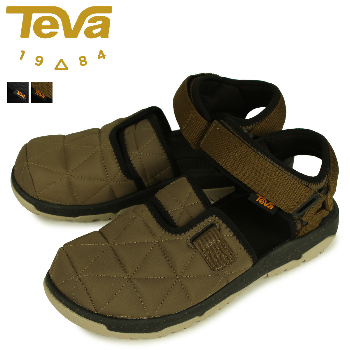 Teva テバ ハリケーン サンダル メンズ ハイブリッド Hurricane Hybrid ブラック グリーン 黒 格安店