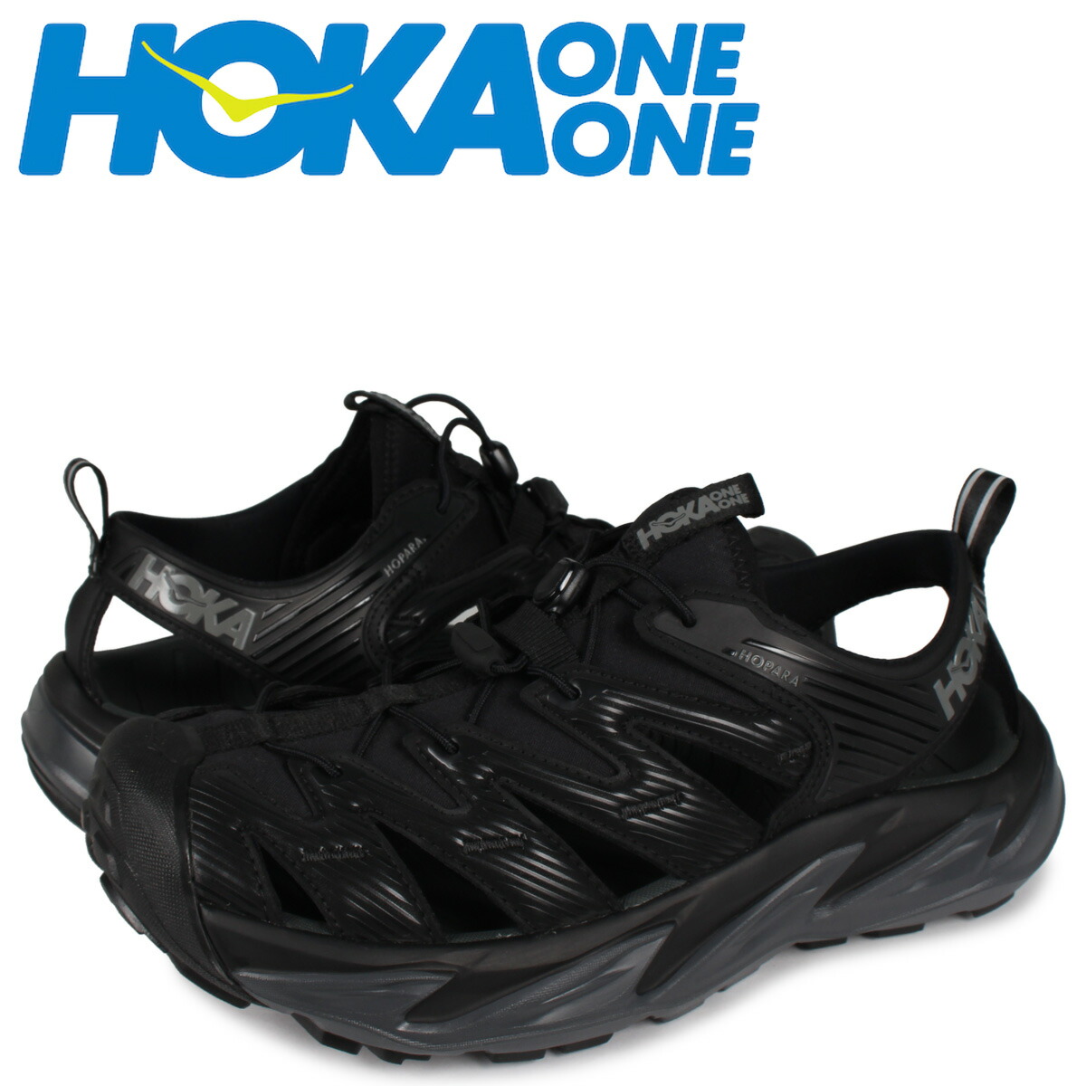 黒 桜古典 HOKA ONE ONE HOPARA black US9.5 | www