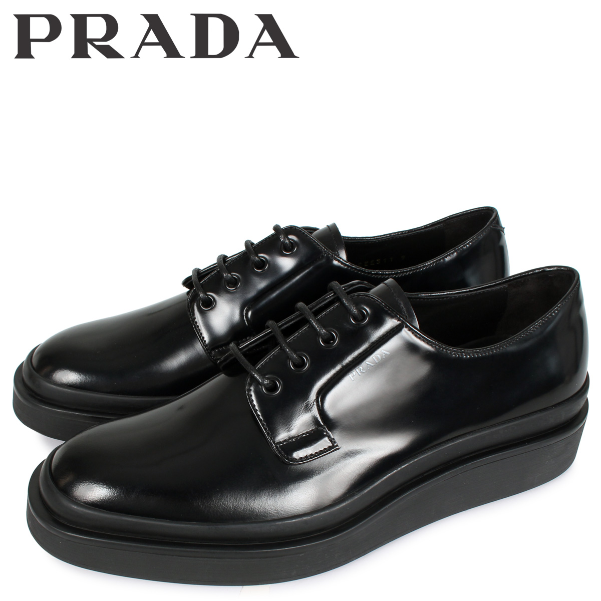 パーティを彩るご馳走や プラダ PRADA シューズ ビジネスシューズ