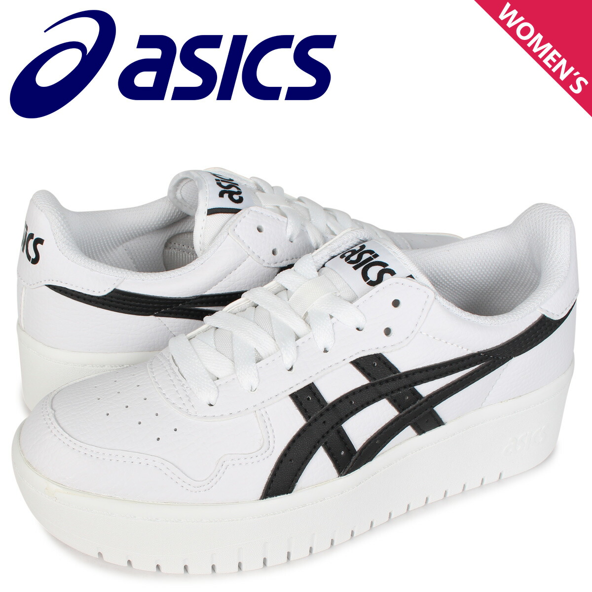 ファッションなデザイン Asics アシックス ジャパン 12a024 100 白 ホワイト Pf S Japan 厚底 レディース スニーカー Asc 12a024 100 Www Mamanminimaliste Com