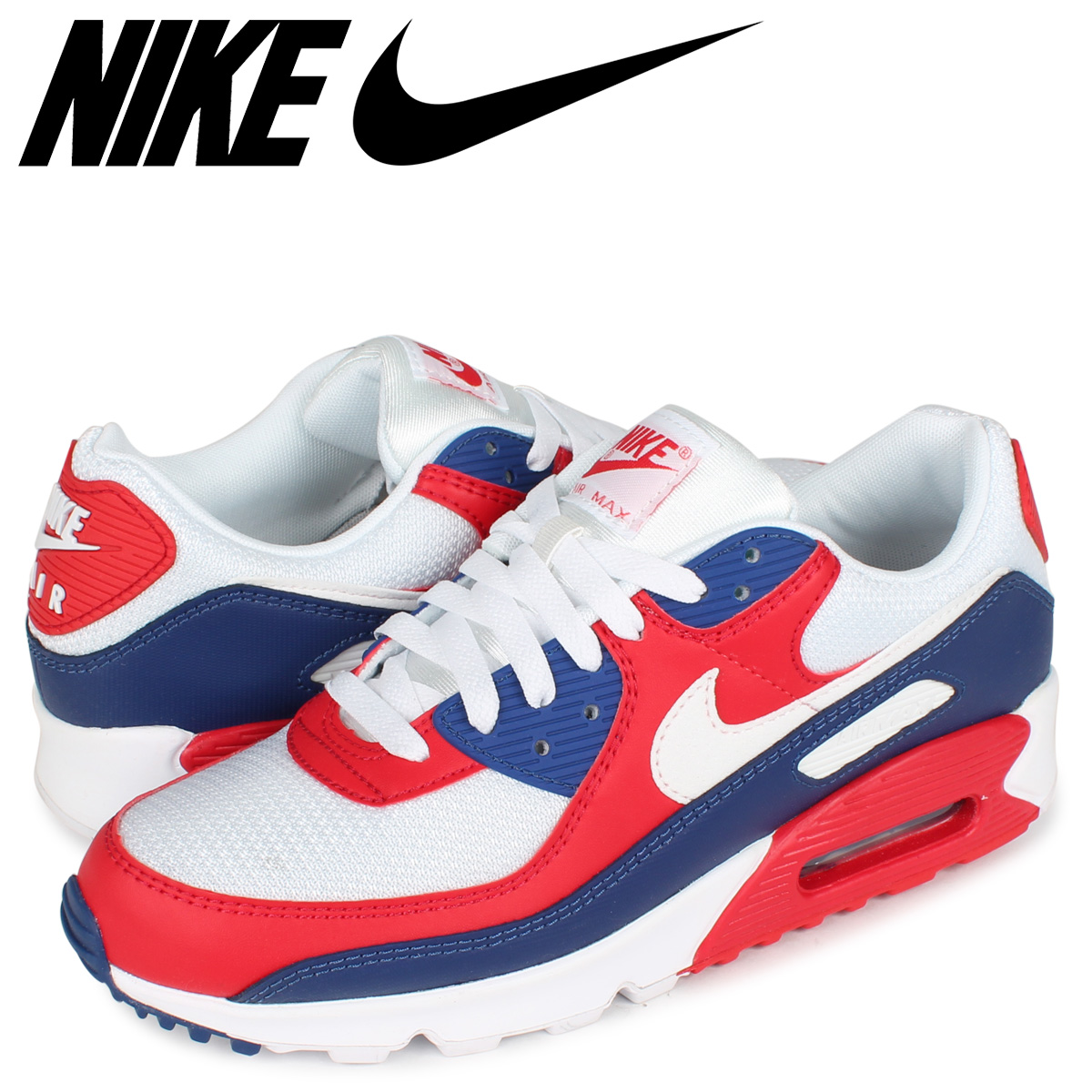 26cm 27 5cm ホワイト 送料無料 あす楽対応 スニーカー 白 最大1000円offクーポン ナイキ Nike Nike ナイキ Air Max 90 Usa ナイキ エアマックス90 スニーカー メンズ ホワイト 白 Cw5456 100 スニークオンラインショップ