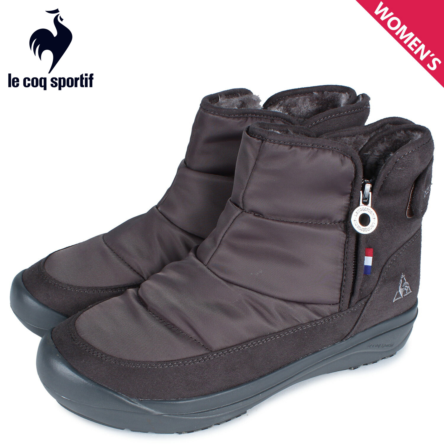 新版 楽天市場 最大1000円offクーポン ルコック スポルティフ Le Coq Sportif ラルシュ ロー ブーツ ウィンターブーツ レディース 防水 Larshe Lo ダーク グレー Ql3ojd93dg スニークオンラインショップ 超歓迎 Fcipty Com