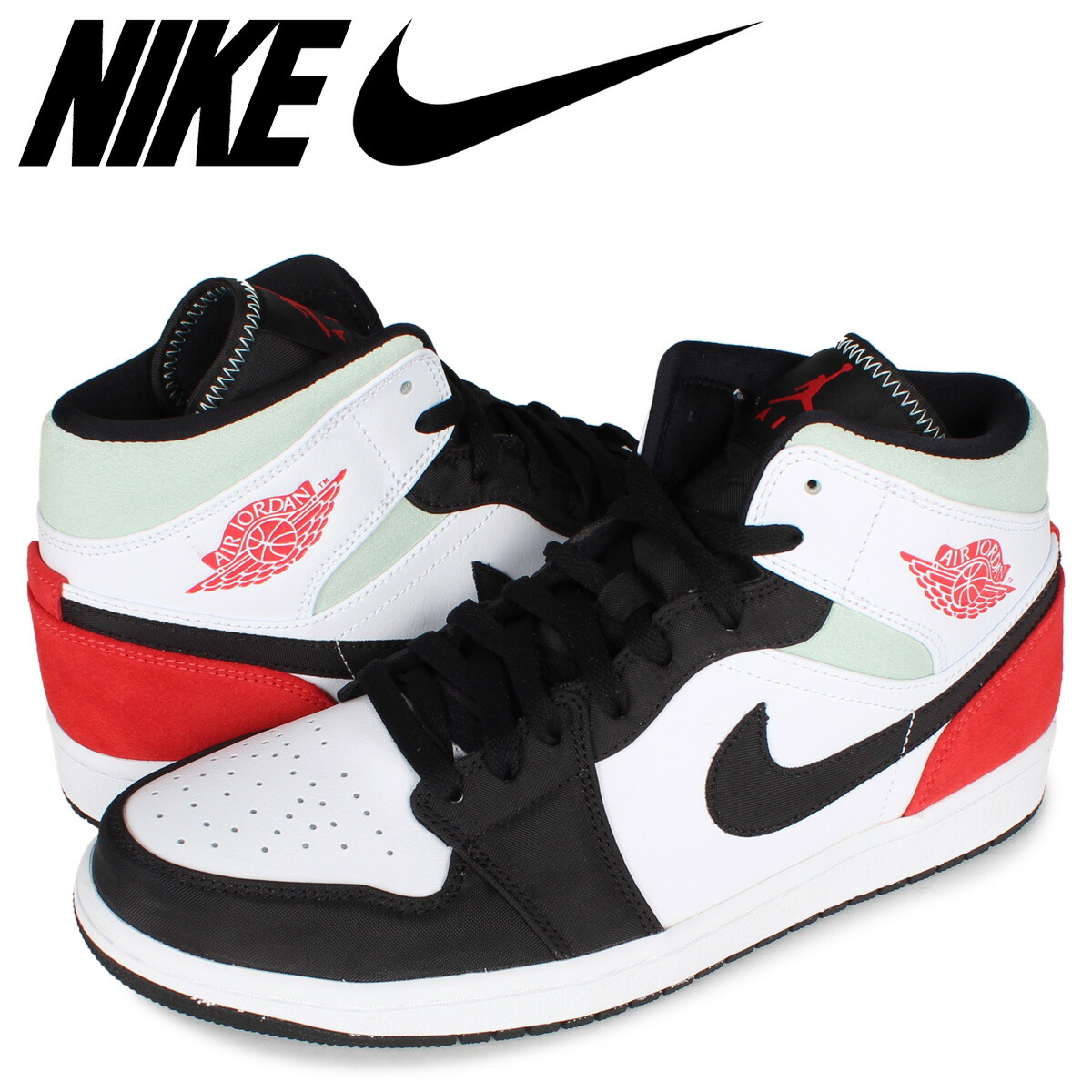 工場直送 Nike Air Jordan 1 Mid Se ナイキ エアジョーダン1 スニーカー メンズ ホワイト 白 100 注目ブランド Www Rcmgasoleos Com