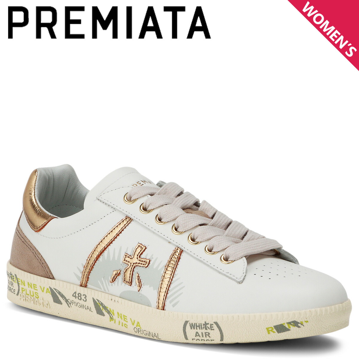 値引きする 最大1000円offクーポン プレミアータ ホワイト Premiata White アンディ スニーカー レディース Andy ホワイト 白 3900andy スニークオンラインショップ 値引 Werther Com Br