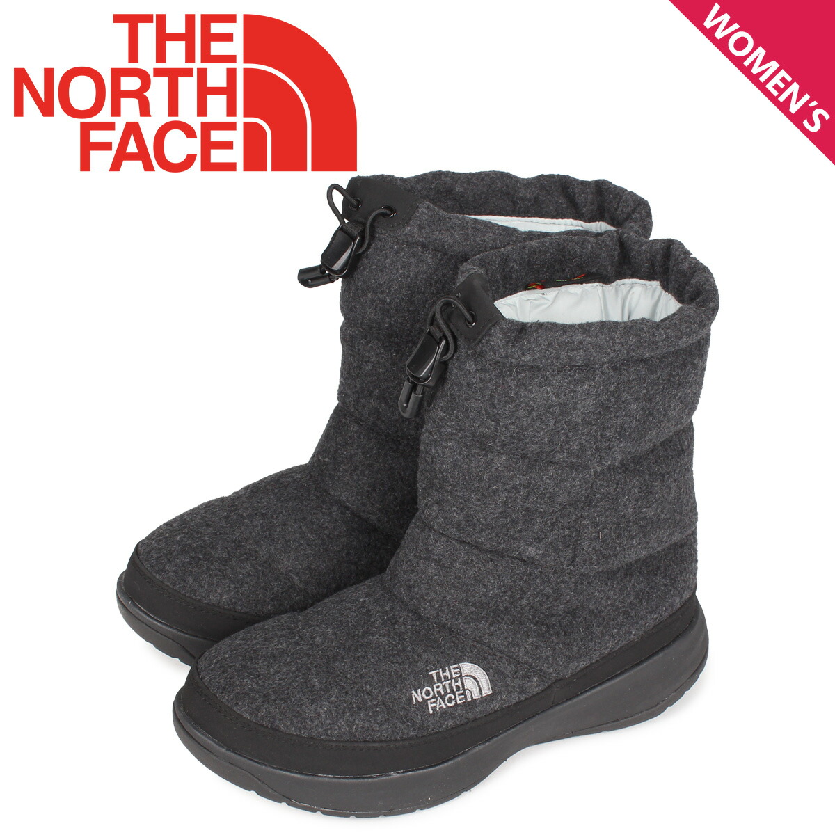 ノースフェイス The North North Face ヌプシ ブーティー Bootie ウール レディース靴 ブーツ スノーブーツ レディース Nuptse Bootie Wool 5 チャコール Nfw スニークオンラインショップ Rakuten Fashion The Sale 送料無料 22cm 24cm ノースフェイス The ノースフェイス The North North Face ヌプシ ブーティー Bootie ウール レディース靴 ブーツ スノーブーツ レディース Nuptse Bootie Wool 5 チャコール Nfw スニークオンラインショップ Rakuten Fashion The Sale 送料無料 22cm 24cm ノースフェイス The