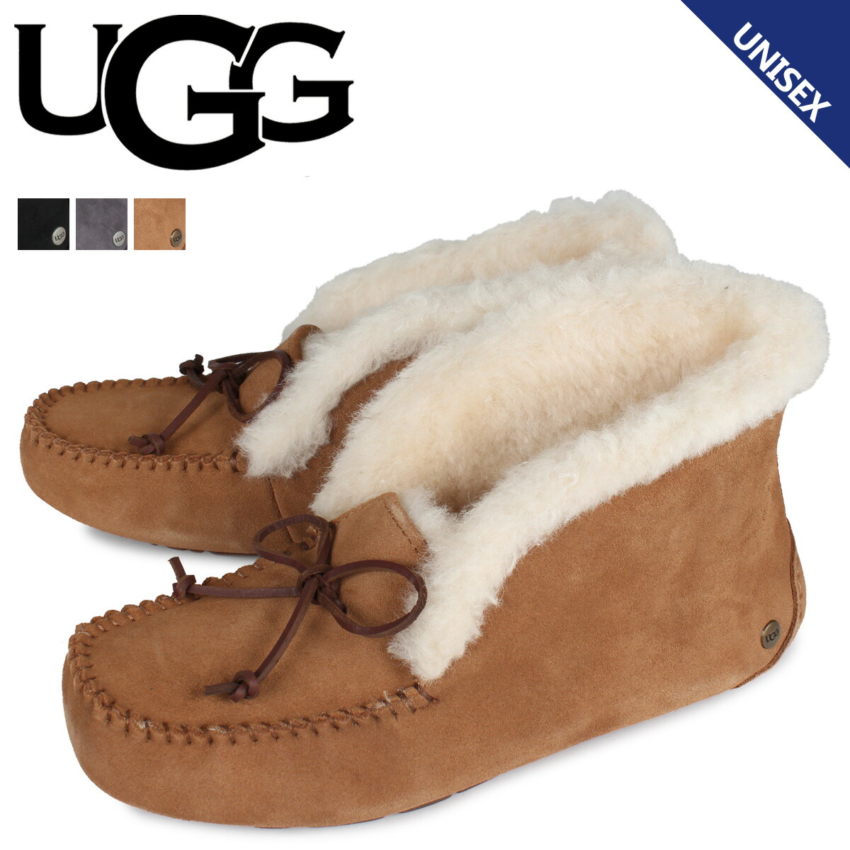 Ugg アグ モカシン アレーナ ムートンブーツ メンズ