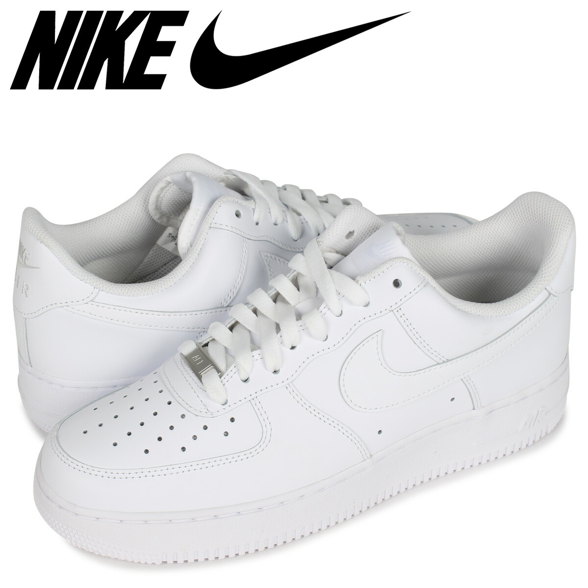 【最大1000円OFFクーポン発行中 4/12 23:59まで！】 NIKE AIR FORCE 1 07 ナイキ エアフォース1 スニーカー メンズ ホワイト 白 CW2288-111