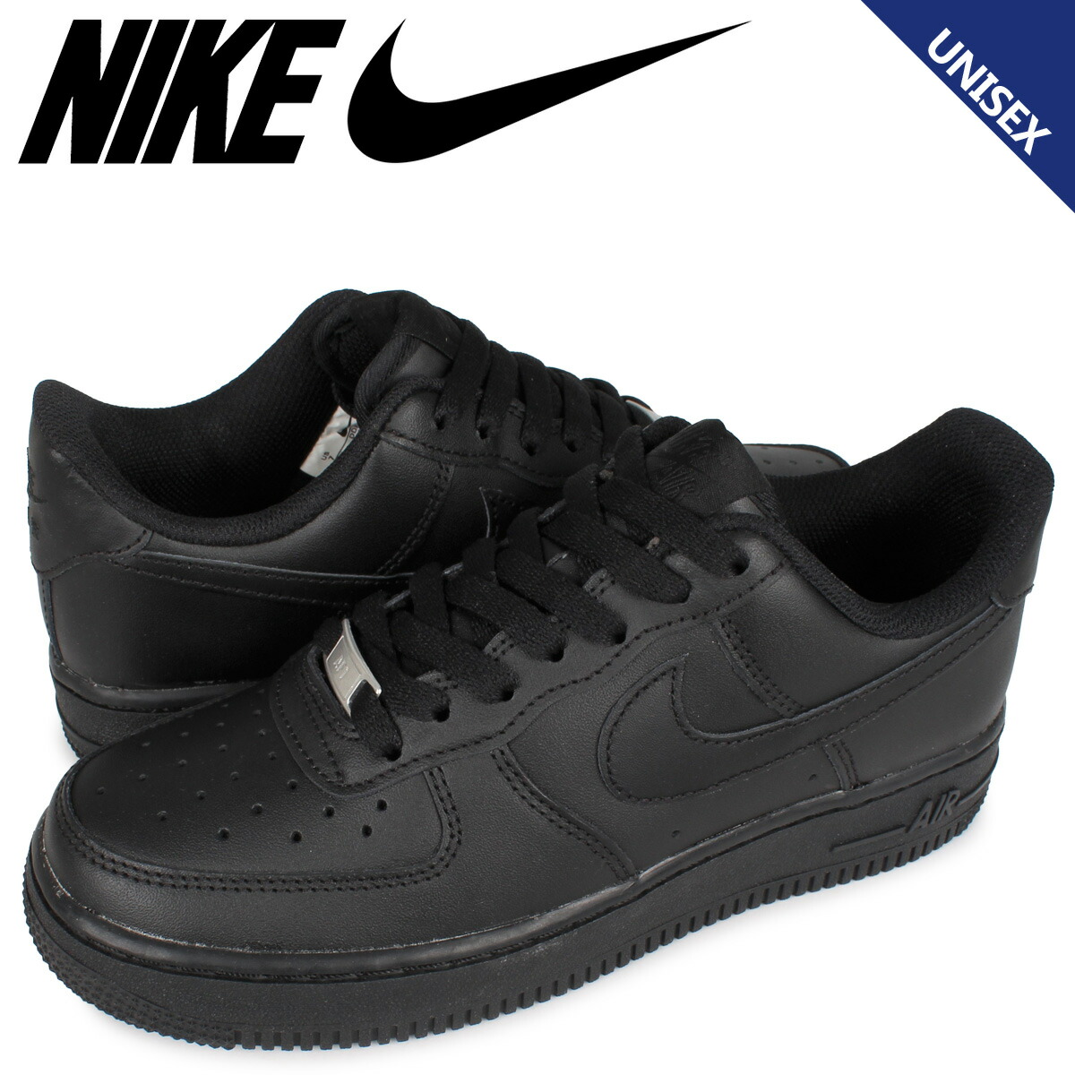 受賞店舗 Nike Wmns Air Force 1 ナイキ エアフォース1 スニーカー レディース ブラック 黒 Dd59 001 人気再入荷 Vietfighter Com