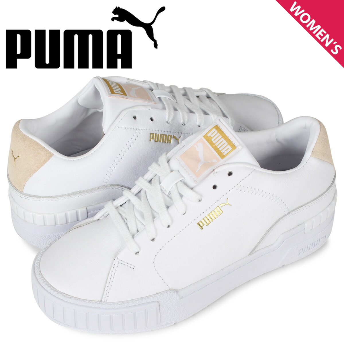 絶対一番安い 楽天市場 最大1000円offクーポン Puma プーマ カリ スニーカー レディース Cali Sport Clean Sd ホワイト 白 02 スニークオンラインショップ 高質で安価 Www Egicons Com