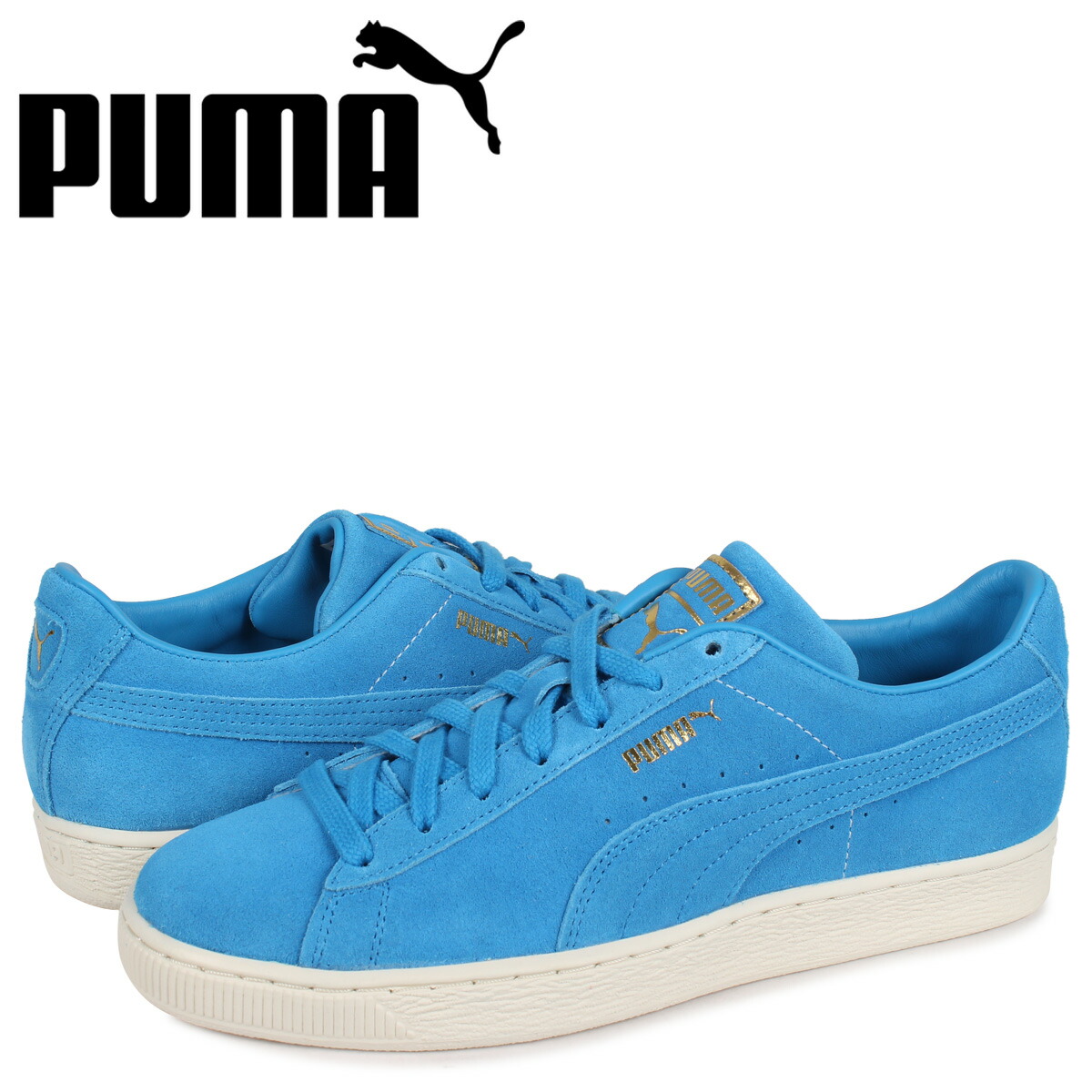 ポイント10倍 プーマ Puma スウェード モノ クラシック スニーカー メンズ スエード Suede Mono Classic ブルー 01 予約 3月下旬 予定 新品本物 Sergipcar Agentedeideias Com Br