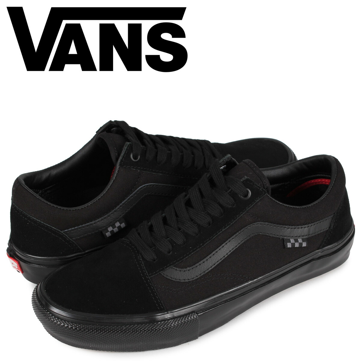 Vans ヴァンズ スケート オールドスクール スニーカー メンズ バンズ スケシュー Skate Old Skool ブラック 黒 Vn0a5fcbbka 当店だけの限定モデル