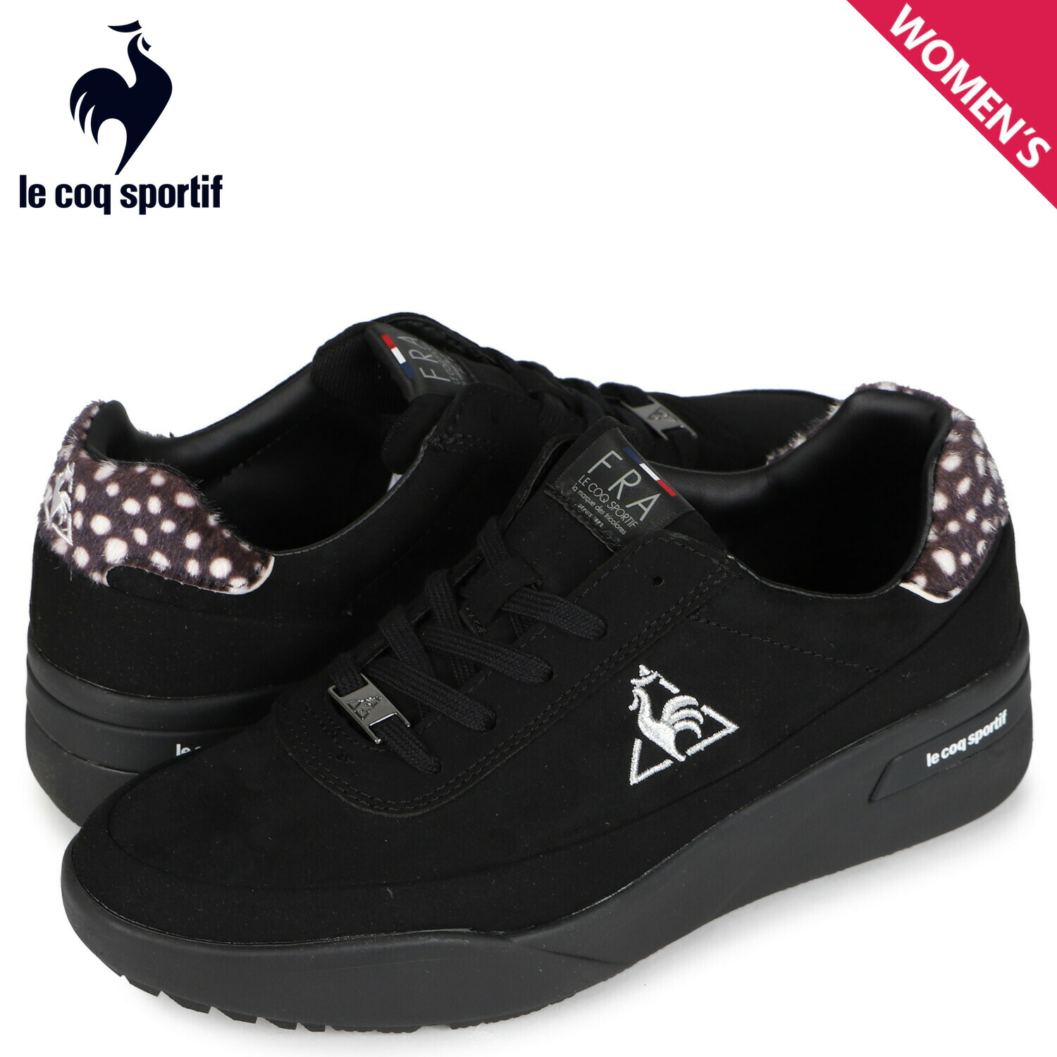 ルコック スポルティフ Le Coq Sportif スニーカー レディース La セーヴル リフト Sevres Lift ブラック 黒 Ql3sjc04bb 限定special Price