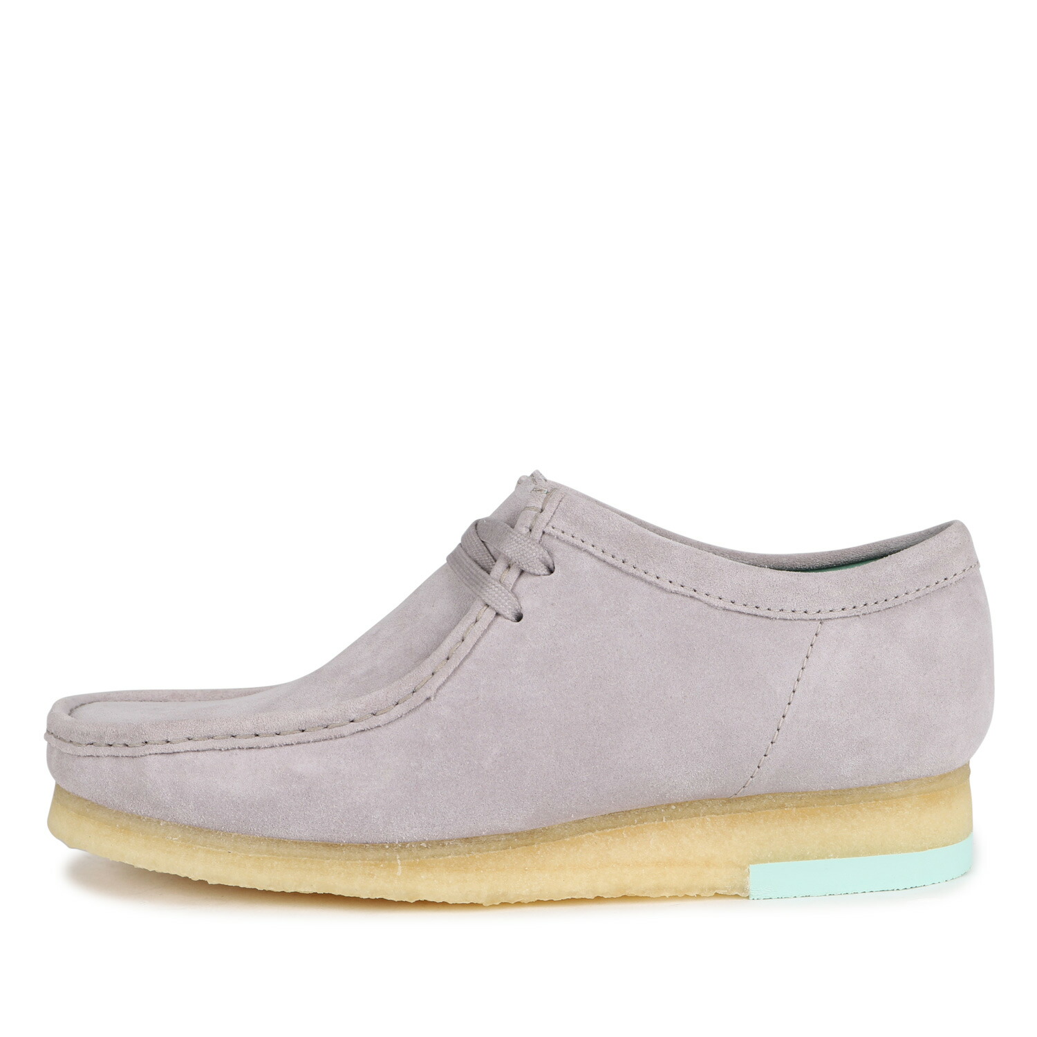 選択 CLARKS WALLABEE GREY COMBI 26160202 クラークス ワラビー グレーコンビ スウェード クレープソール スエード  カジュアル シューズ fucoa.cl