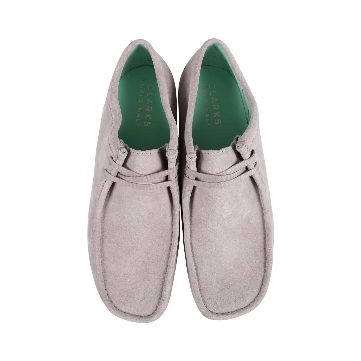 選択 CLARKS WALLABEE GREY COMBI 26160202 クラークス ワラビー グレーコンビ スウェード クレープソール スエード  カジュアル シューズ fucoa.cl