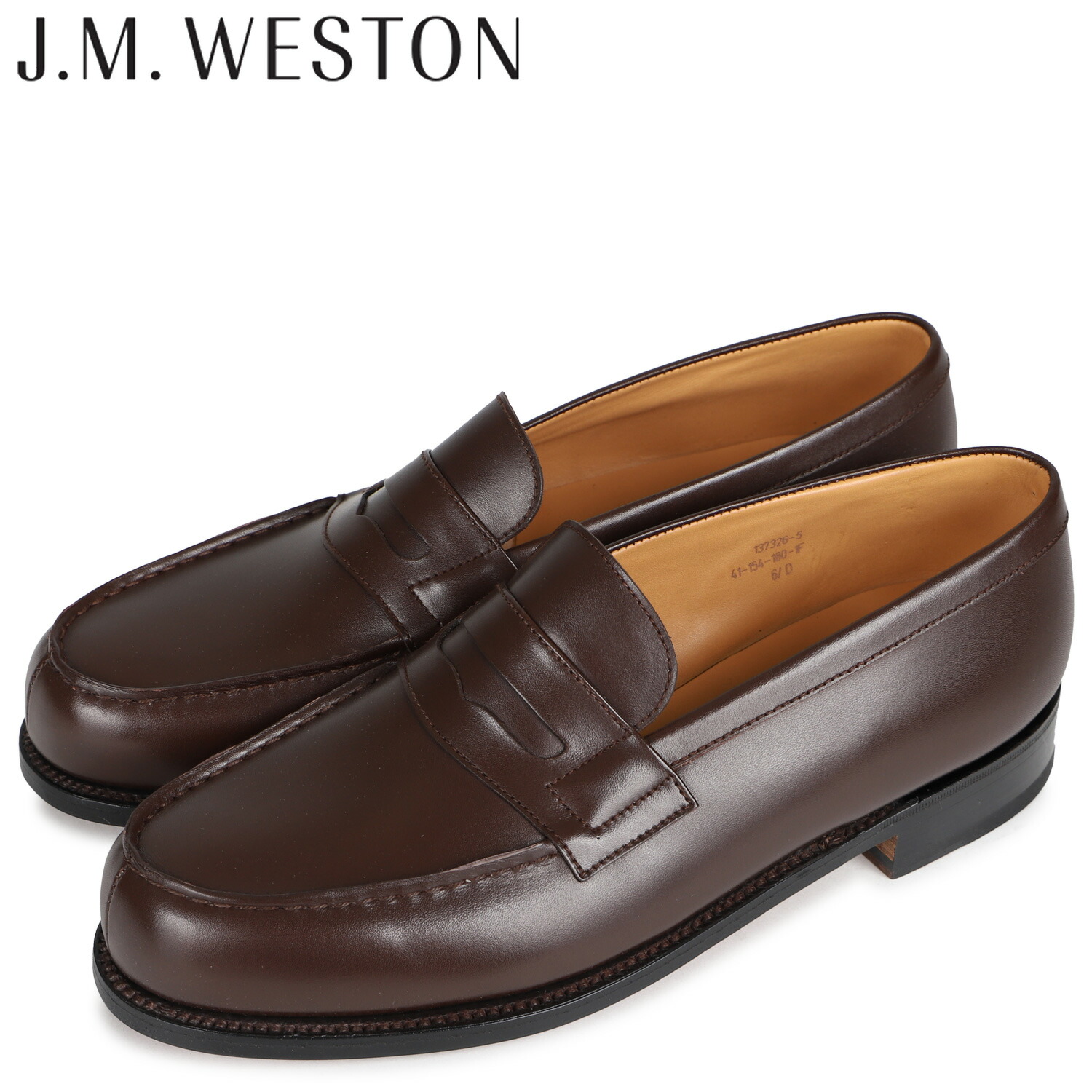 人気新品 JM WESTON シグネチャーローファー 180 黒 6H