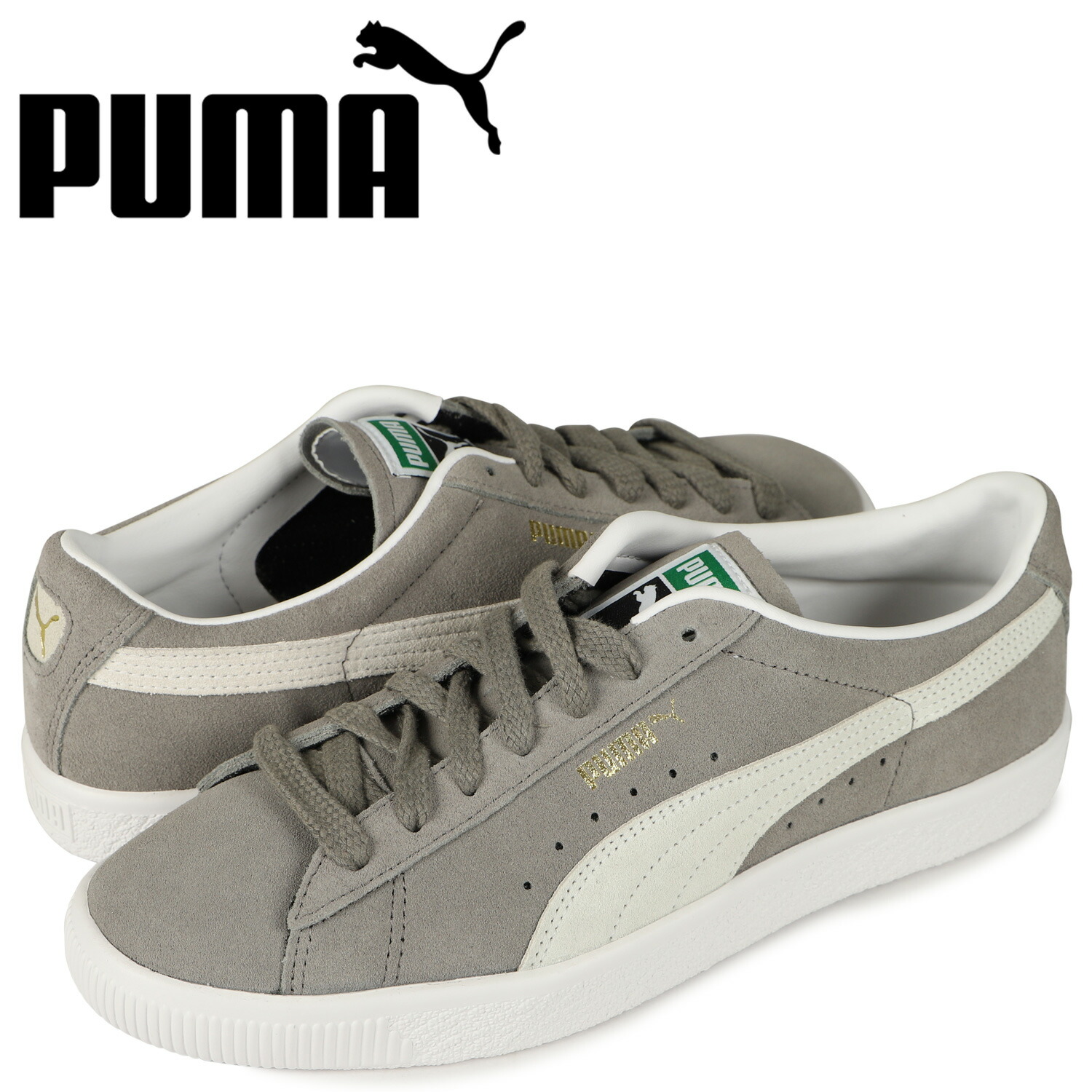 Puma プーマ Suede Vintage グレー スウェードビンテージ スニーカー メンズ 贈り物 スニーカー