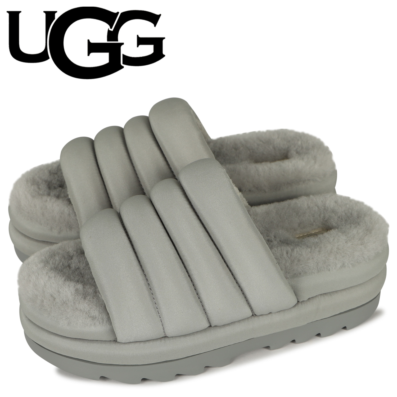 楽天市場】UGG アグ サンダル レディース 厚底 マキシ スライド MAXI 