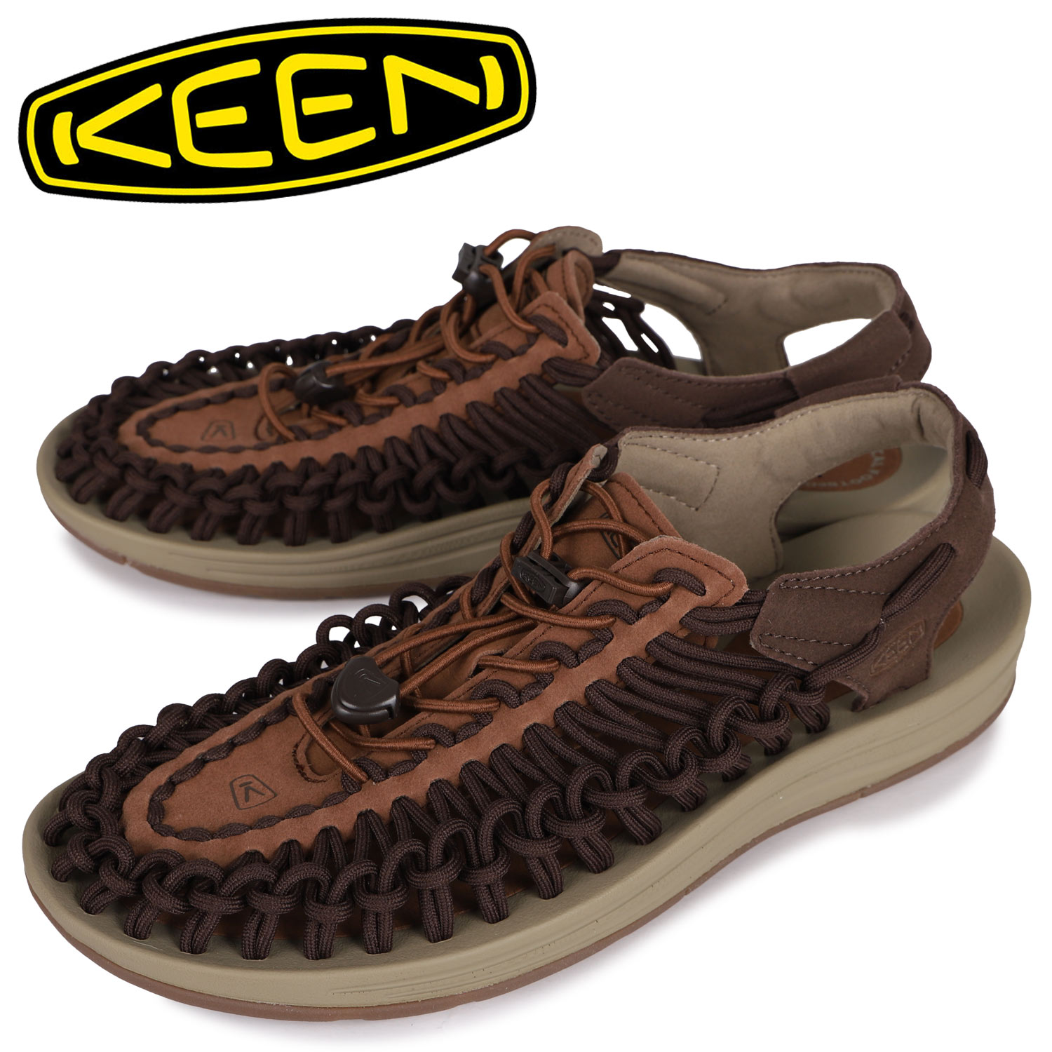 KEEN キーン ユニーク サンダル スポーツサンダル メンズ UNEEK ブラウン 1026336 高級感