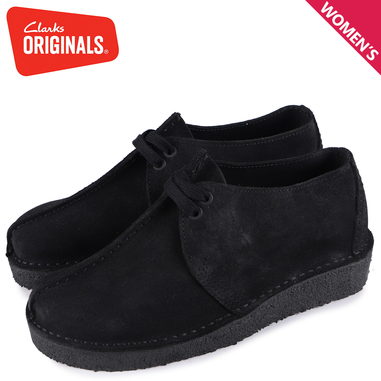 CLARKS ORIGINALS 黒スエードブーツ Clarks CLARKS ORIGINALS クラークス オリジナルズ スエード