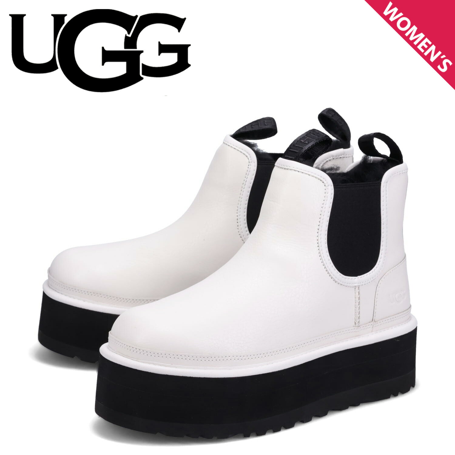 楽天市場】UGG アグ ブーツ ムートンブーツ ウィメンズ ニューメル